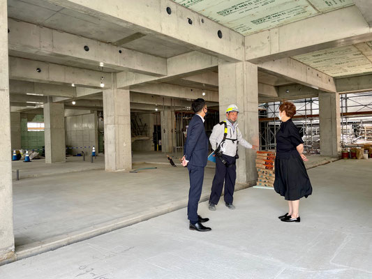 2022.6.1　北九州市議会議員大石様と施設長視察