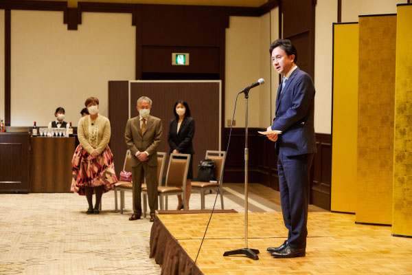 祝辞　株式会社あい設計代表取締役　清水慶典様