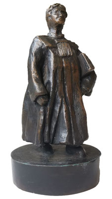 Bronzen beeld Advocaat Bronze 18 cm