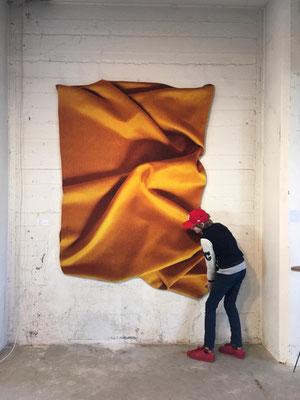 Celia Hadeler Rugs Ocher Yellow 230 x 165 cm