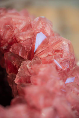 Isaac Monté Crystal vase pink