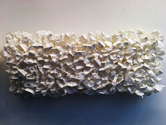 Yvon Koopman Cream, paper, 140 x 70 cm