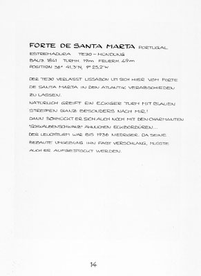 Beschreibung "FORTE DE SANTA MARIA"