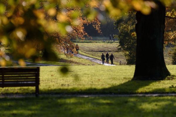 Spaziergang im Jenischpark Hamburg