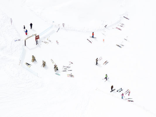 Joshua Jensen-Nagle, "Long Mountain Days (Zermatt, Switzerland)," archival inkjet print face-mounted to Plexiglass, available: 30x40", 43x57", 58x77"