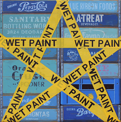 Robert C. Jackson, "Star," oil on linen, 36 x 36 inches, $18,000