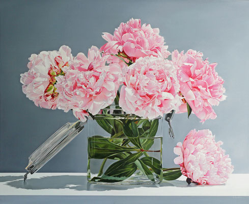 Alexandra Averbach, "Blush," 2019, oil on canvas, 36 x 44 inches, SOLD