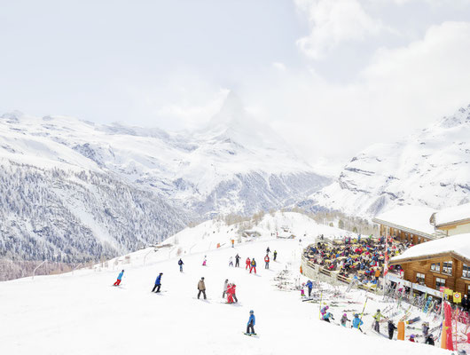 Joshua Jensen-Nagle, "Days Like This (Swiss Alps)," archival inkjet print face-mounted to Plexiglass, available in: 30x40", 43 x 57", 58 x 77", 70 x 93"