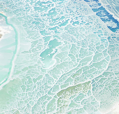 Joshua Jensen-Nagle, "Dead Sea Salts III," archival inkjet print face-mounted to Plexiglass, 30 x 31.5" (also available: 41 x 43, 55 x 58, 67 x 70)
