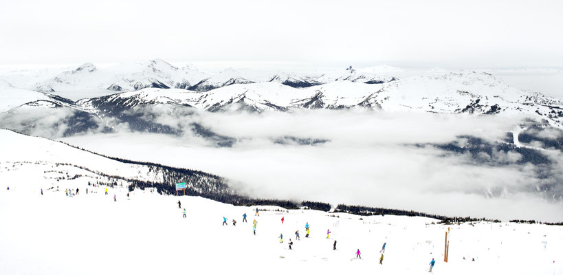 Joshua Jensen-Nagle, "A View for You (Whistler, Canada,)" archival inkjet print face-mounted to Plexiglass, available in: 28x58",  34x70", 43x88"