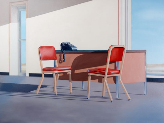 Matt Condron, "Everything Changed that Day," 2014, oil on canvas on panel, 30 x 40 inches, $5,200