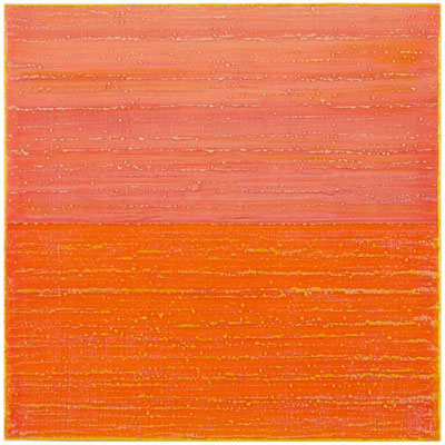Joanne Mattera, "Silk Road 370," 2017, encaustic on panel, 12 x 12 inches, $2,400
