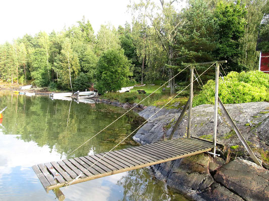 Luftbrücke / Hafen Barösund