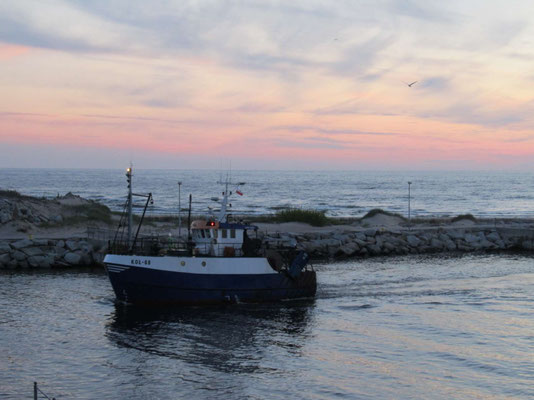 Ustka / Abendstimmung