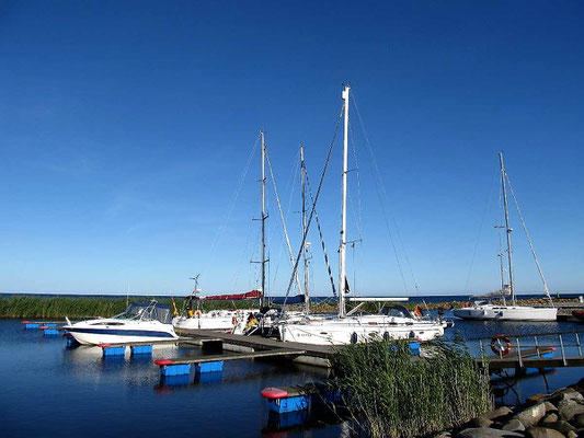 Hafen Insel Ruhnu