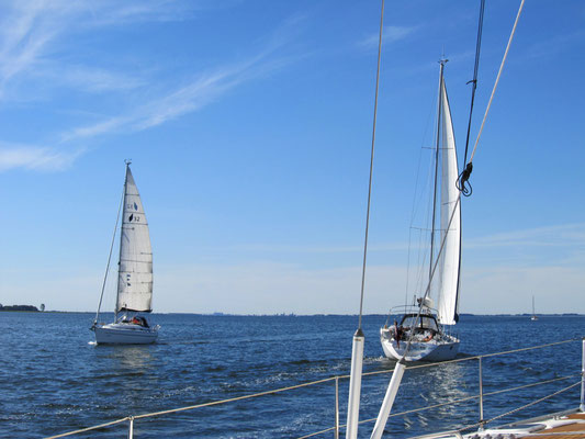 Weiter geht es Richtung Strelasund