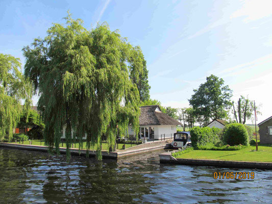 Fahrt den "Oude Rijn" rauf bis Katwijk