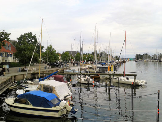 Hafen Wyck bei Greifswald,