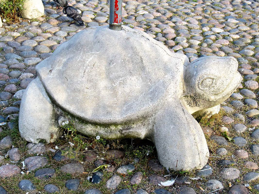 Poller - hier dürfen keine Autos stehen/fahren