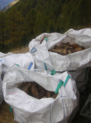 Big-Bags Brennholz