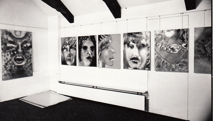 1978 Spray art Aktionsgalerie Bern Switzerland
