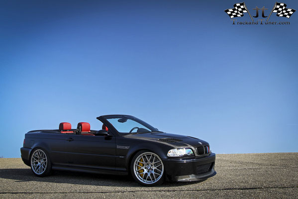 Carbon Lenkradabdeckung oben für den BMW E46 M3 CSL