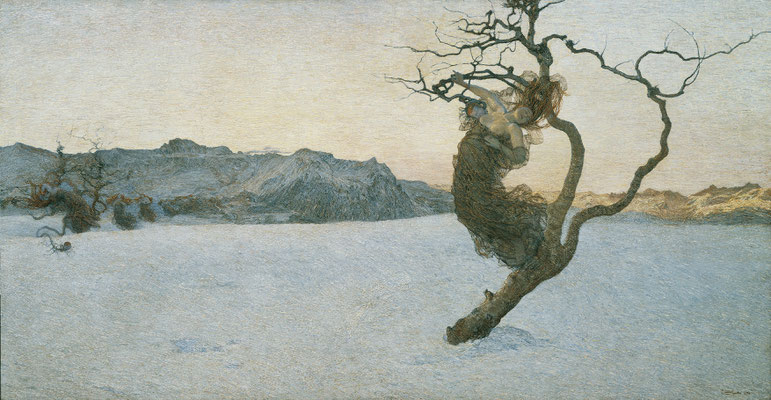 Giovanni Segantini, Die bösen Mütter, 1894, Wien, Belvedere (wikimedia commons)