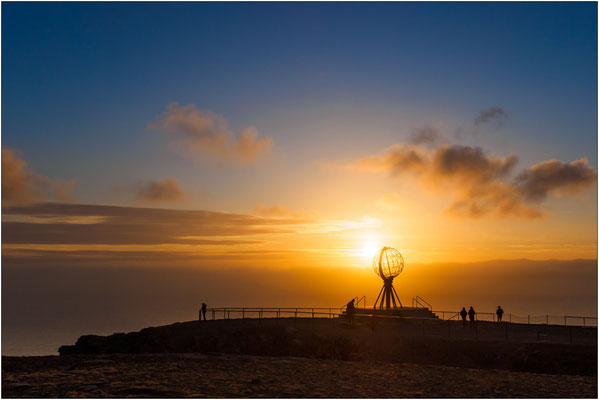 Das Nordkap mit Mitternachtssonne