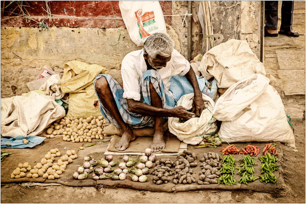 Bauer in Madurai, Tamil Nadu