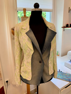 Nachhaltiges Upcycling-Projekt im Nähkurs