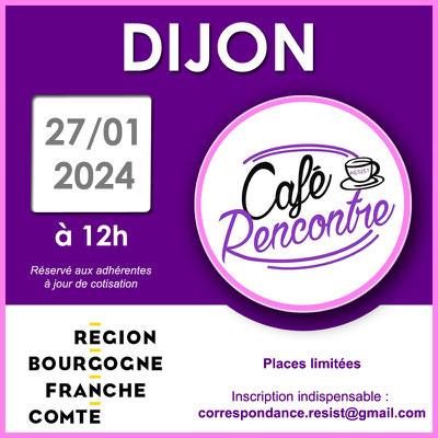 Café-rencontre à Dijon, victimes de l'implant Essure®