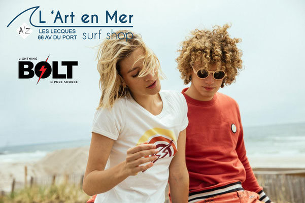 Lightning Bolt collection femmes L'Art en Mer surf Shop Les Lecques