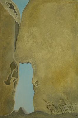 Malta,  Öl auf Leinwand, 70x100 cm, 1998