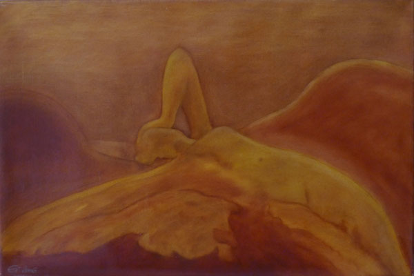 Gefallener Engel, Öl auf Leinwand, 50x70, 2006