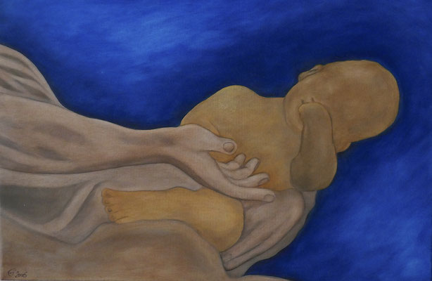 Prager Kind II, 40x60 cm, Öl auf Leinwand, 2006
