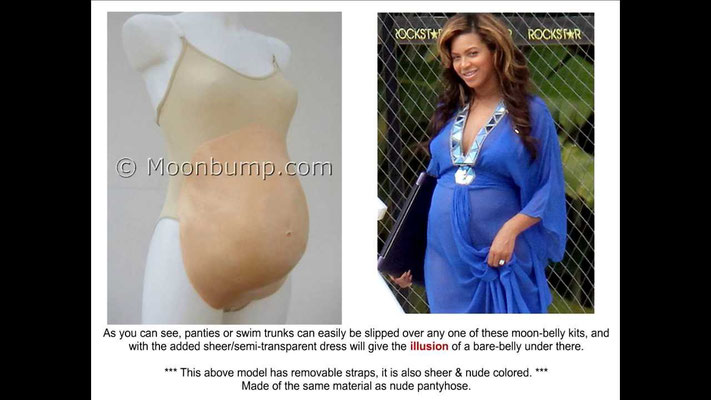 Beyonce zou ook nep zwanger zijn geweest.