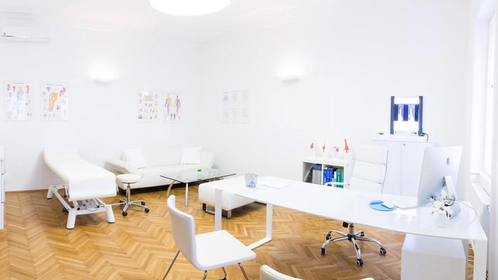 Die Räumlichkeiten in der Orthosport Physiopraxis in 1070 Wien sind für eine individuelle und optimale Therapie für unsere Patienten ausgelegt