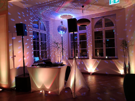 DJ für eine Hochzeit 2019 im Herrenhaus Möckern