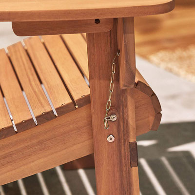 adirondack #muskoka #pieghevole #sedia #canadese #americana #acacia #giardino #arredo #esterno