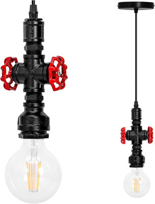lampada +vintage +cavo intrecciato +industriale +sandroshop +vendita +online +shopping