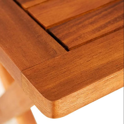 tavolino #pieghevole #giardino #arredo #legno #acacia