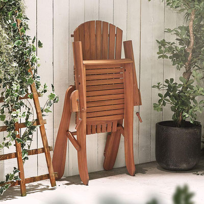 adirondack #muskoka #pieghevole #sedia #canadese #americana #acacia #giardino #arredo #esterno