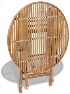 tavolo +sedie +bambù +bamboo +rotondo +pieghevole +arredo +esterni +sandro +shop +vendita +online