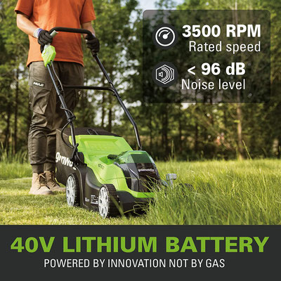 tosaerba #rasaerba #batteria #greenworks #sandroshop