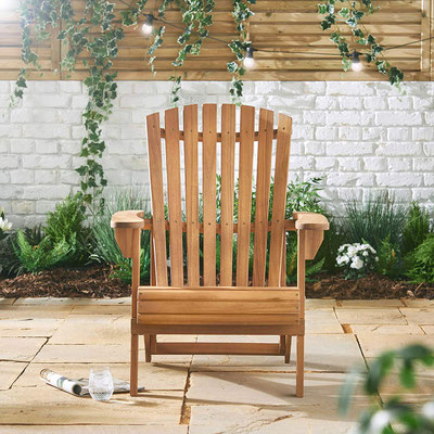adirondack #muskoka #legno #acacia #americana # canadese #sedia