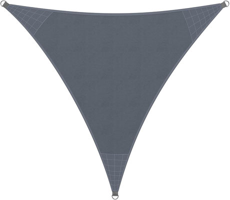 vela #tenda #solare #qualità #superiore #UV50 #ombreggiante #protezione #triangolare #antracite