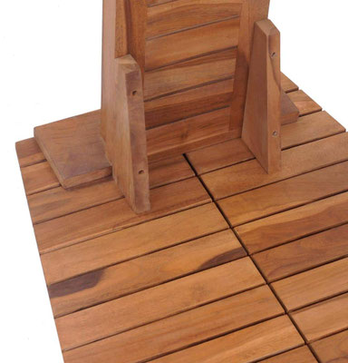 doccia #teak #legno #giardino #esterno