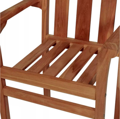 sedia #impilabile #teak #esterno #giardino #impilabile #bracciolo #arredo #sandro #shop #online