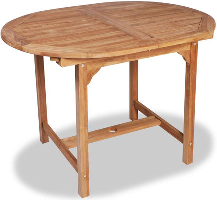 tavolo legno teak +allungabile +giardino +sandro shop