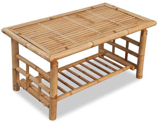 tavolino bambù +caffè +arredo +giardino +outdoor +esterno +sandroshop +vendita +online